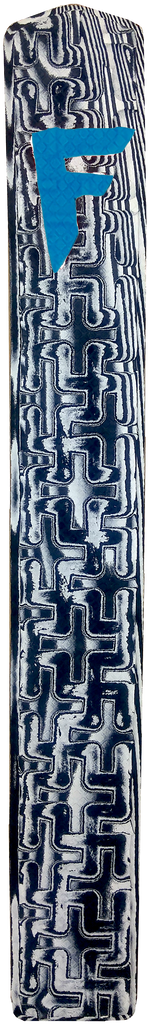 21" - Black/White Acid